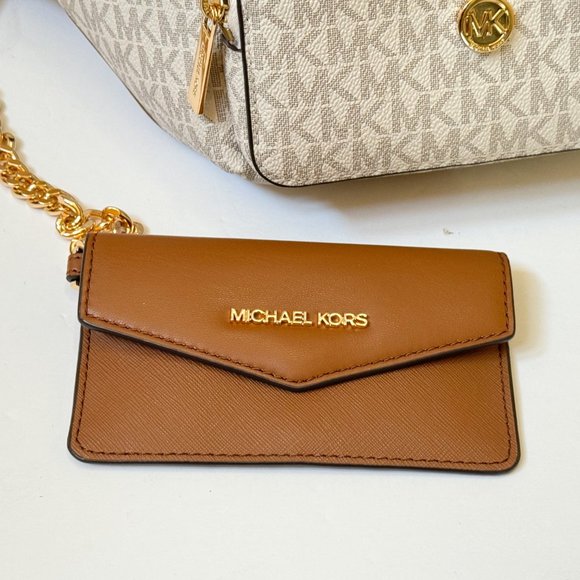 Michael Kors Maisie Waist Fanny Pack Crossbody Sling Bag MK Vanilla - Picture 10 of 15